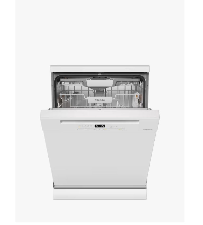 Miele G5811 SC Active Plus Freestanding Dishwasher, White Miele G5811 SC Active Plus Freestanding Dishwasher, White