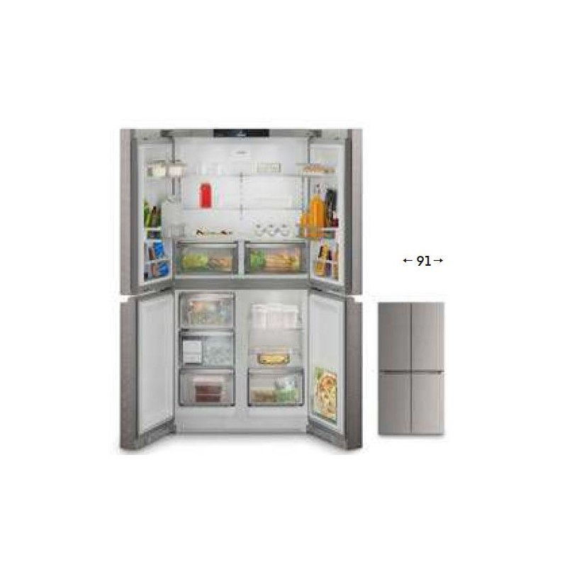 Liebherr pure Msdd 9012, Freestanding French Door Fridge Freezer