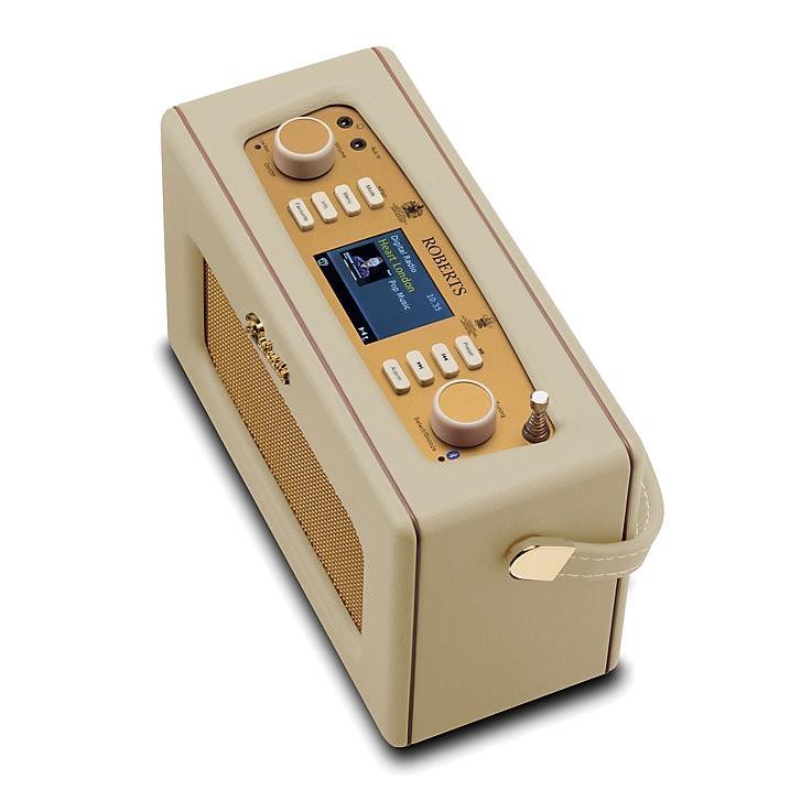 Roberts Revival RD70 Portable Digital Radio in Pastel Cream with DAB FM, Bluetooth and Alarm Roberts Revival RD70 Portable Digital Radio in Pastel Cream with DAB FM, Bluetooth and Alarm