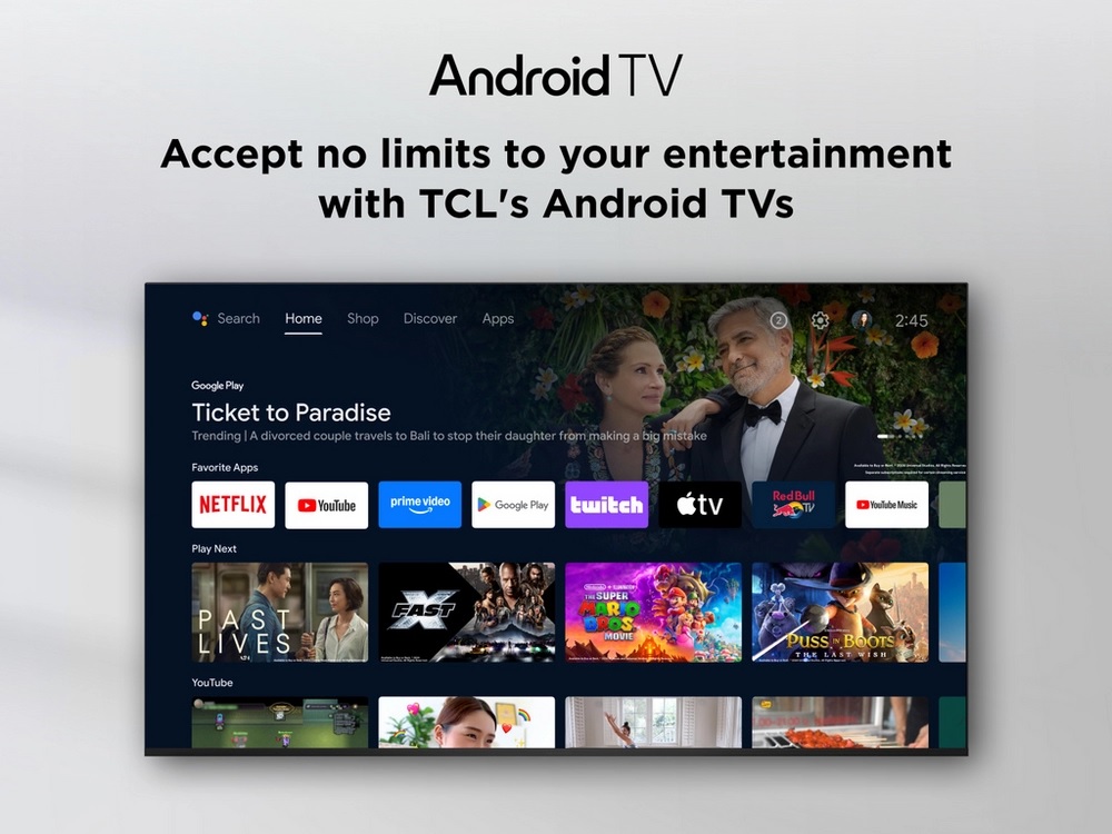 TCL 50V5C-UK 50" QLED FHD HDR Android TV - Image 5