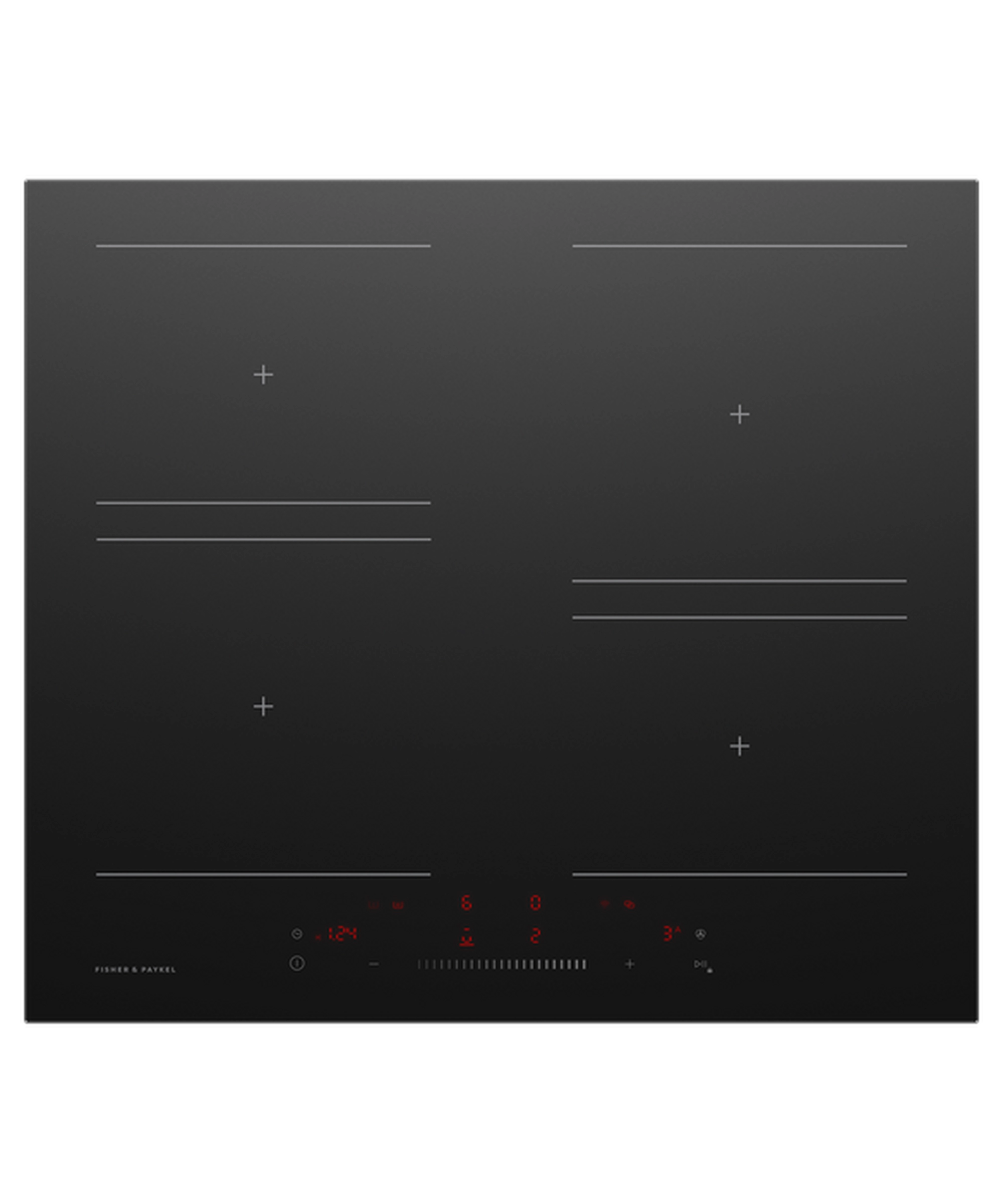 Fisher & Paykel CI604CTB2 4 Zone Induction Hob - Black