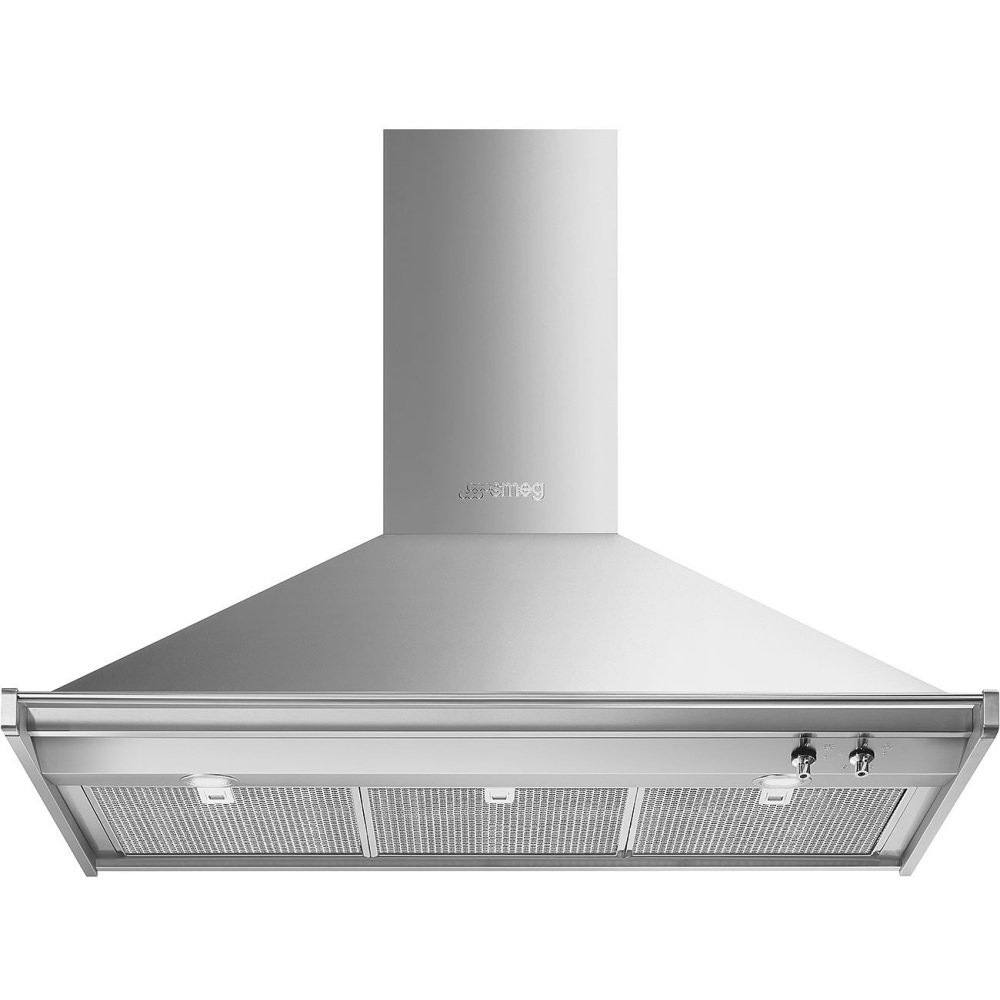 Smeg KD100HXE Opera Stainless Steel, 100cm Chimney Cooker Hood - Image 1