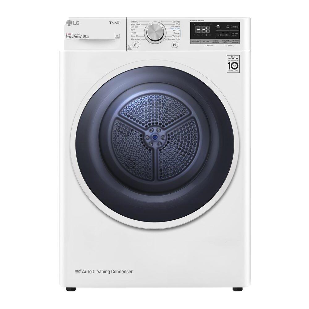 LG FDV309W 9kg Heat Pump Tumble Dryer LG FDV309W 9kg Heat Pump Tumble Dryer