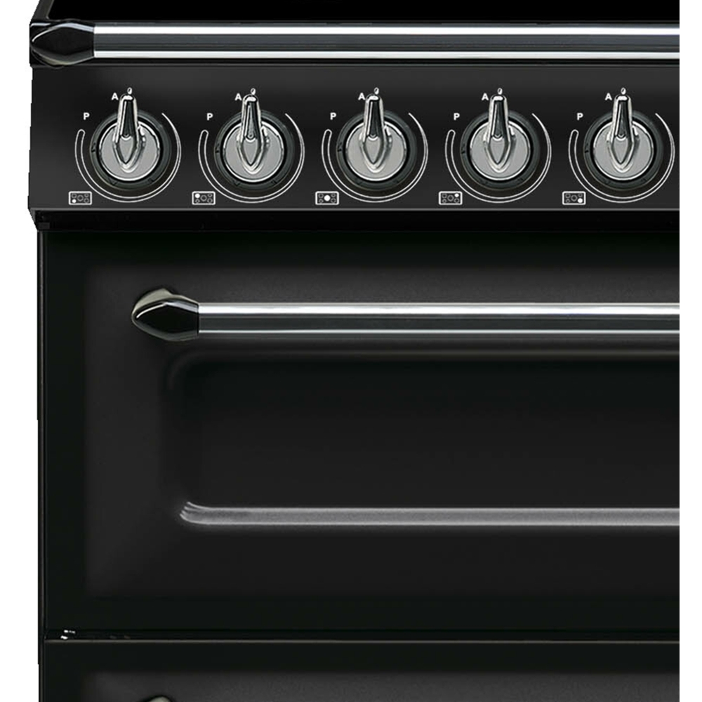 Smeg TR93IBL2 Victoria Black 90cm Induction Range Cooker, A Rated - Image 3