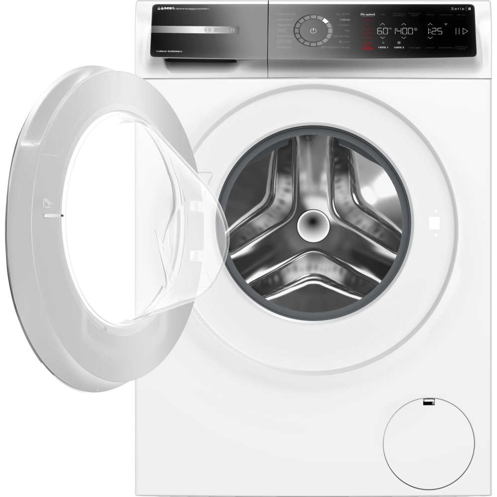 Bosch WGB264A1GB Series 8 Washing Machine, 11kg, 1400 Spin, White, A Rated - Image 2 Bosch WGB264A1GB Series 8 Washing Machine, 11kg, 1400 Spin, White, A Rated - Image 2