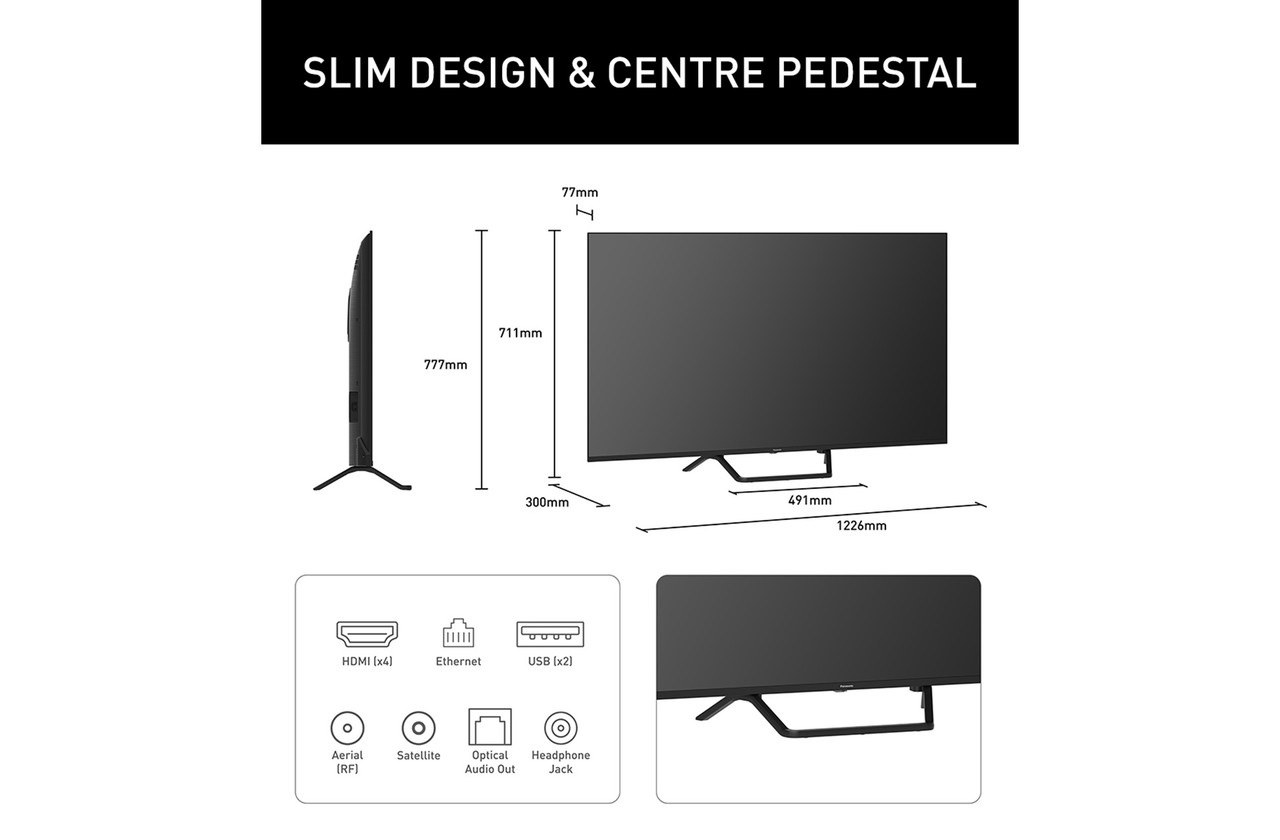 Panasonic TV-55W95BEB 55” Mini LED HDR 4K Ultra HD Smart Fire TV - Image 4 Panasonic TV-55W95BEB 55” Mini LED HDR 4K Ultra HD Smart Fire TV - Image 4