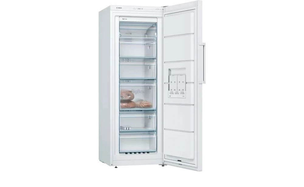 Bosch GSN29VWEVG Series 4 No Frost Tall Freezer - White - Image 2