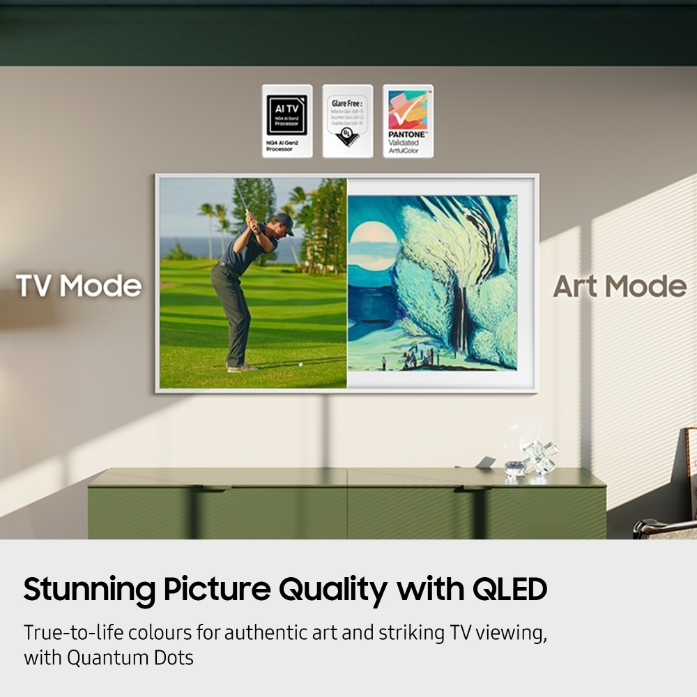 Samsung QE55LS03FAUXXU 55" 4K The Frame QLED Art Mode Smart TV - Image 5