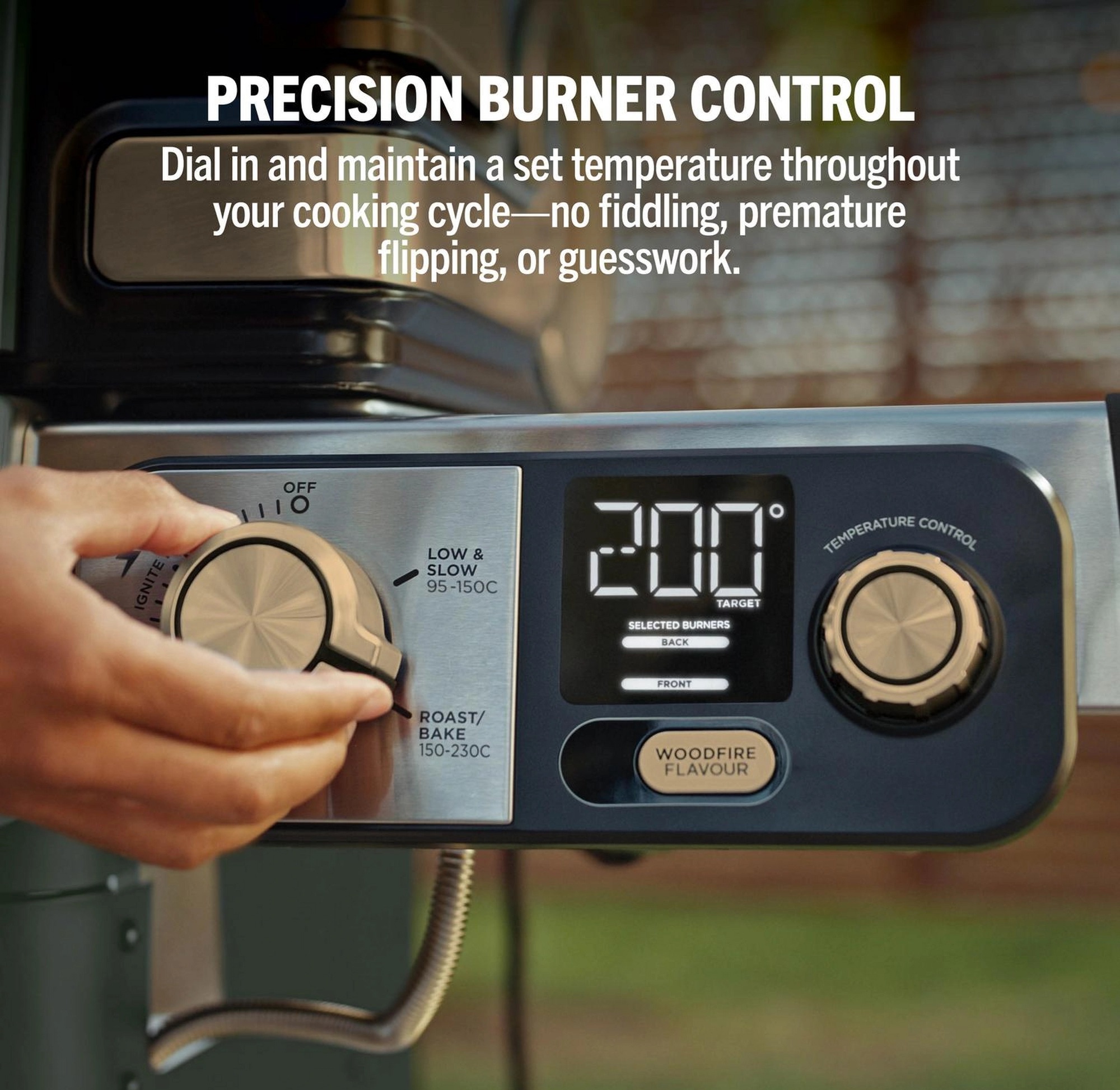 NINJA PG301UKGN FlexFlame Gas BBQ & Outdoor Cooking System - Green - Image 7 NINJA PG301UKGN FlexFlame Gas BBQ & Outdoor Cooking System - Green - Image 7