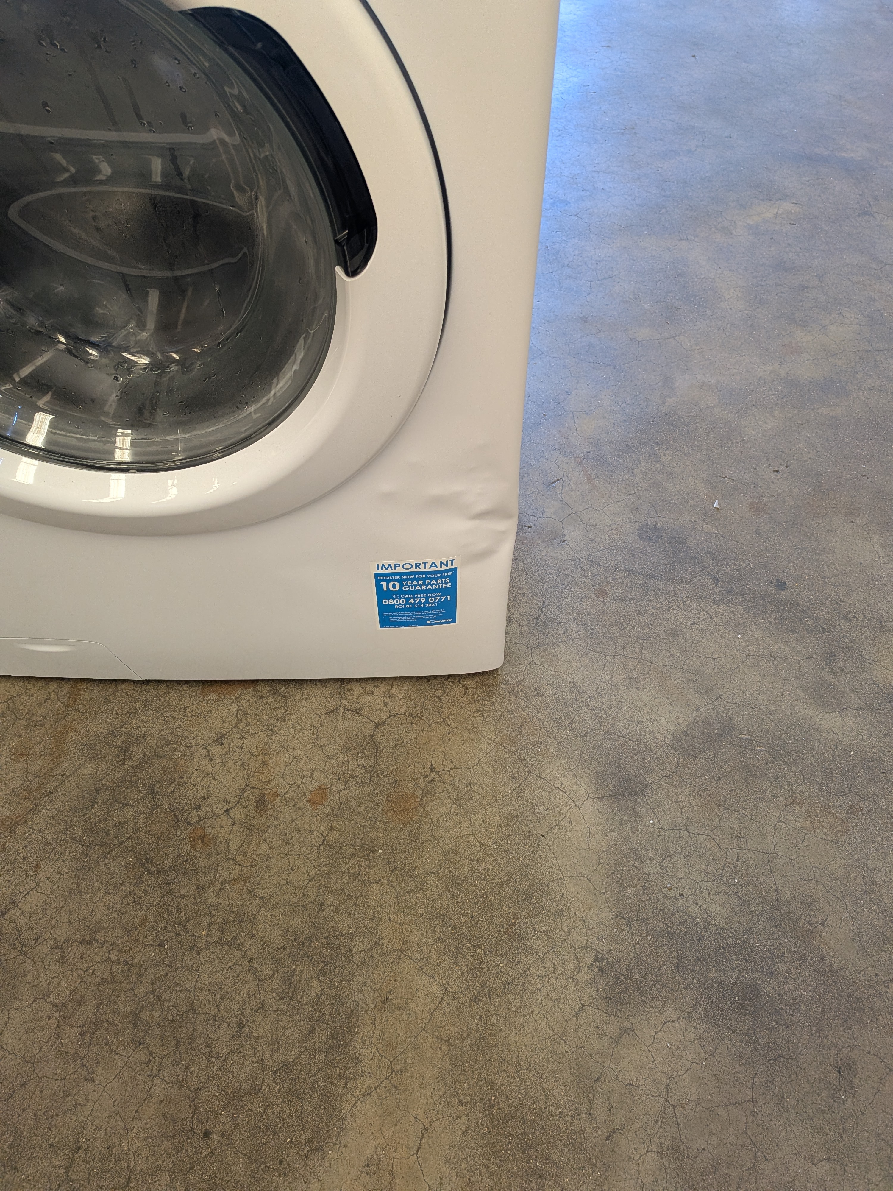 Candy CS1482DW4-1-GR GRADED* Washing Machine, 8kg, 1400 Spin – White - Image 2 Candy CS1482DW4-1-GR GRADED* Washing Machine, 8kg, 1400 Spin – White - Image 2