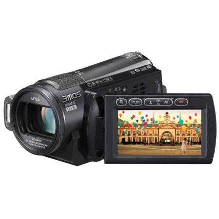 Panasonic HDCSD200EBK 12x Optical Zoom Camcorder in black