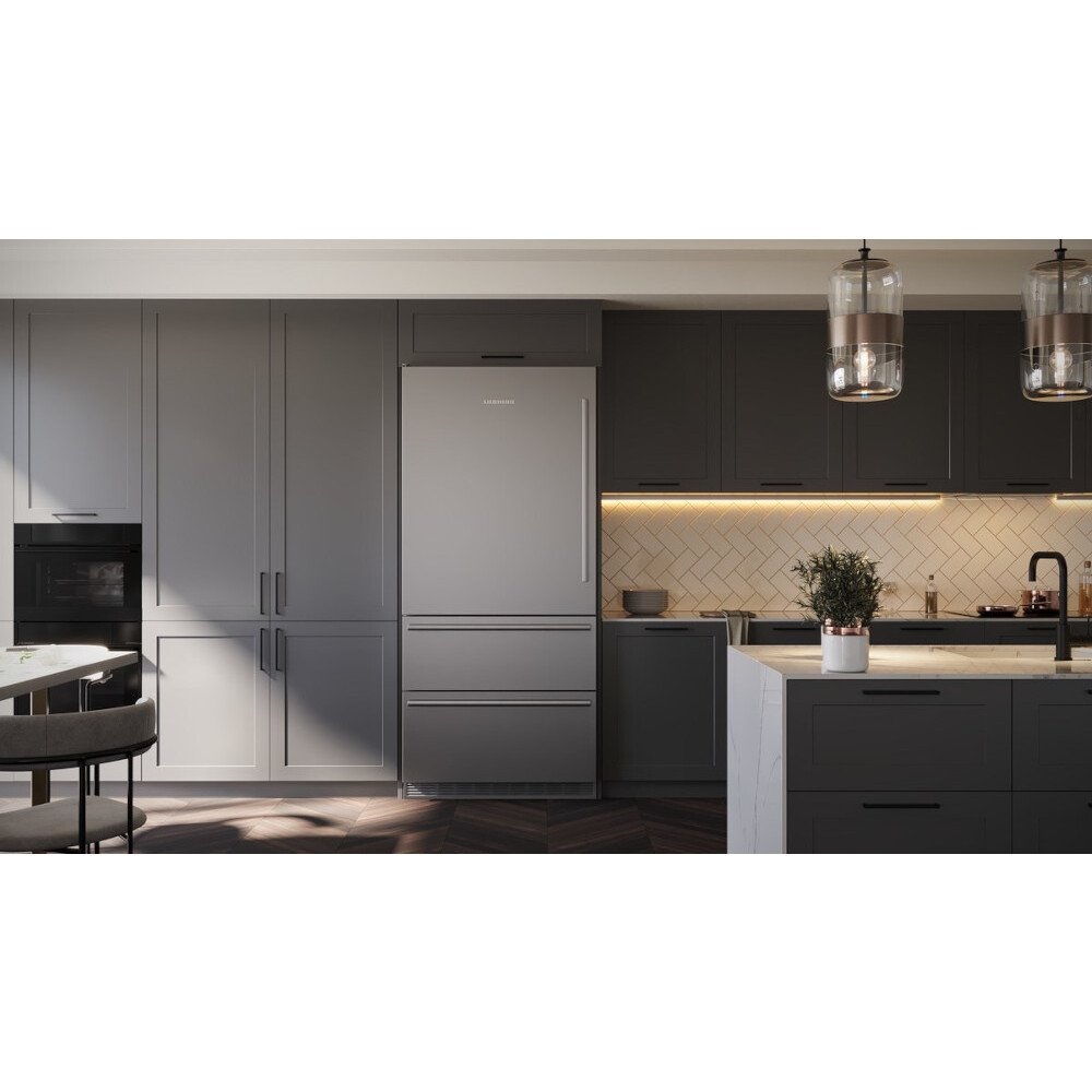 Liebherr ECBNe8871 Integrated American Fridge Freezer, Plumbed - Image 2