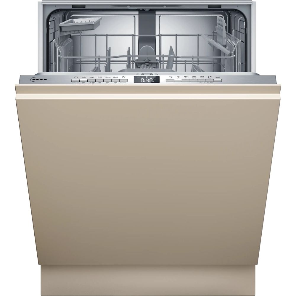 Neff S175HTX14G N50 Fully Integrated Dishwasher, 13 Place Settings, C Rated - Image 1 Neff S175HTX14G N50 Fully Integrated Dishwasher, 13 Place Settings, C Rated - Image 1