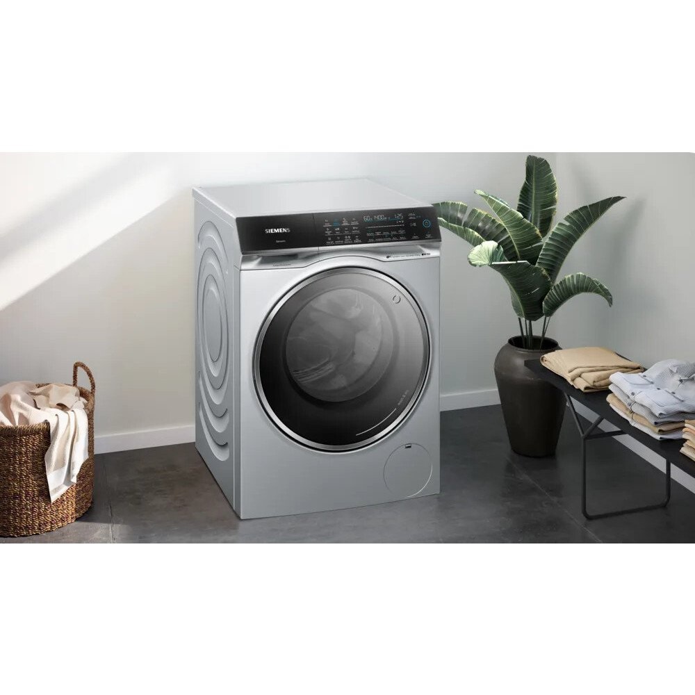 Siemens WN54C2ATGB i-Dos Washer Dryer - Silver - Image 2 Siemens WN54C2ATGB i-Dos Washer Dryer - Silver - Image 2