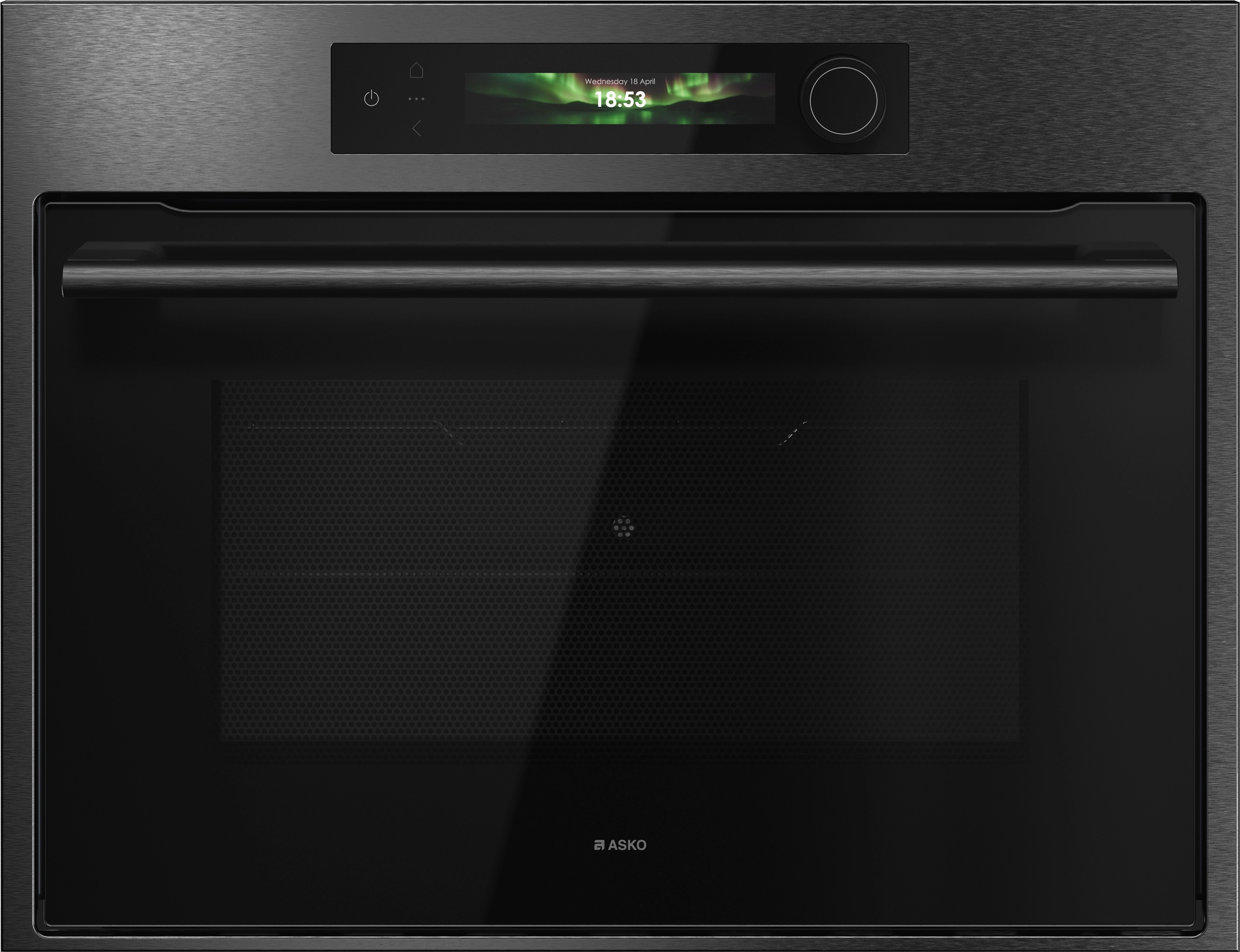 ASKO OCM64BSH 45cm Built In Combi Oven with Microwave - Black Steel ASKO OCM64BSH 45cm Built In Combi Oven with Microwave - Black Steel