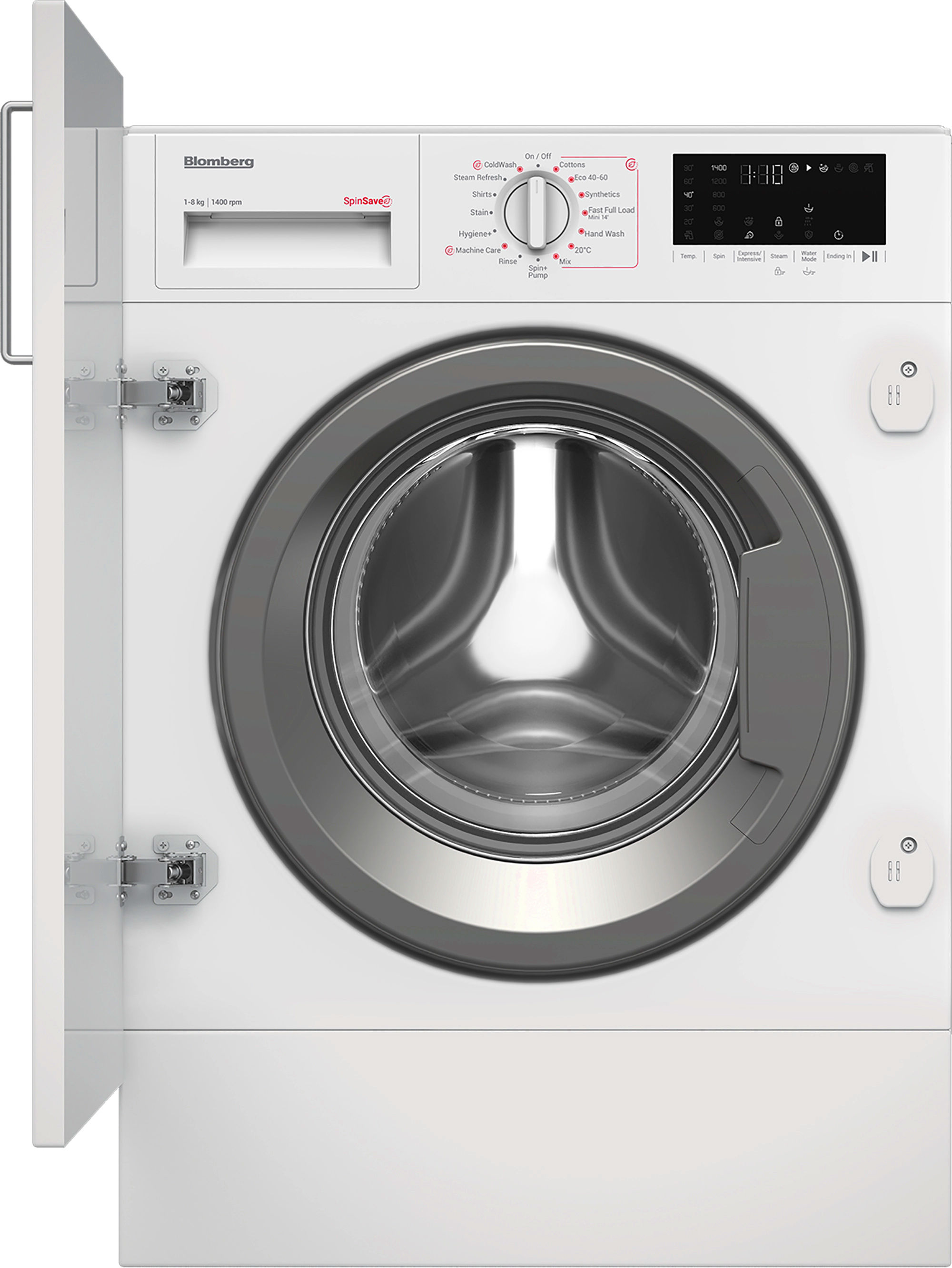 Blomberg LWI284421 8kg 1400 Spin Integrated Washing Machine - Image 2 Blomberg LWI284421 8kg 1400 Spin Integrated Washing Machine - Image 2