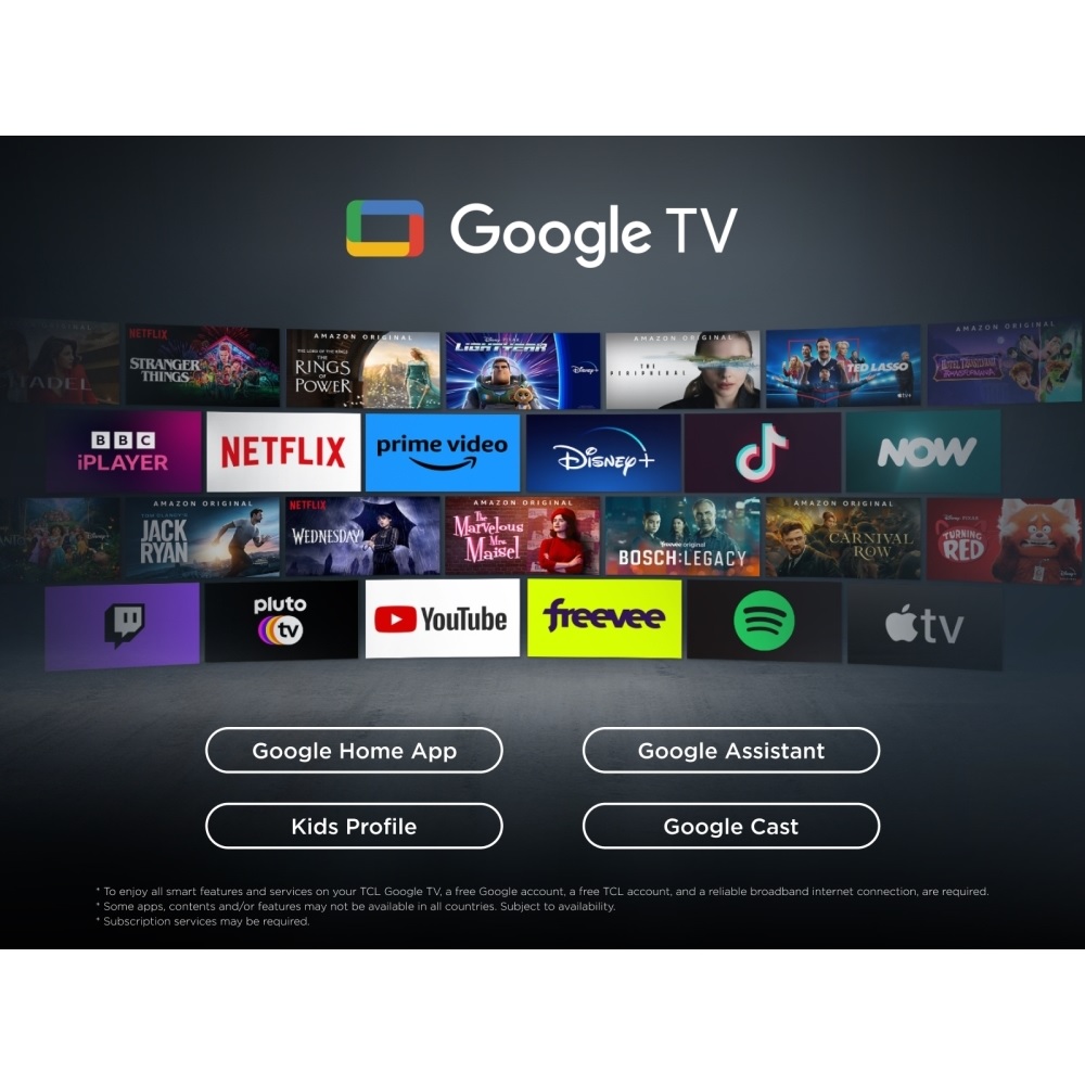 TCL 50C6KS-UK 50" Mini LED Smart Television, 4K Ultra HD - Image 5
