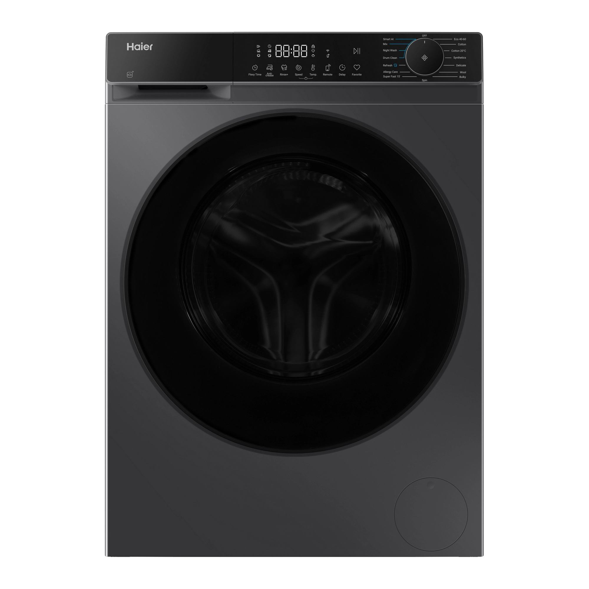 Haier X5 Plus HW9BP14357AEGTUK 9kg 1400 Spin Washing Machine - Graphite