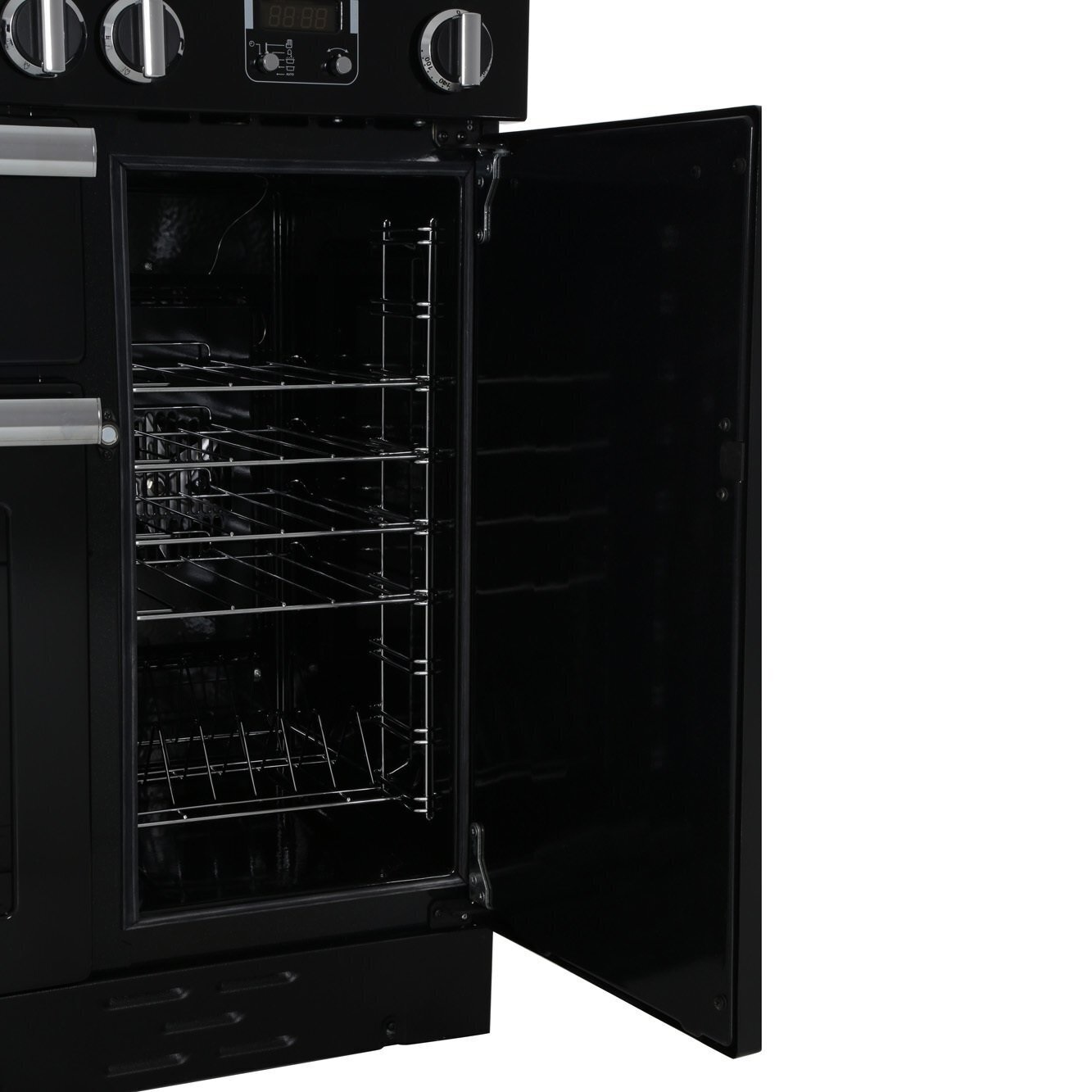 Rangemaster PROP90NGFCY-C 90cm Gas Range Cooker Professional Plus - Cranberry / Chrome - Image 5