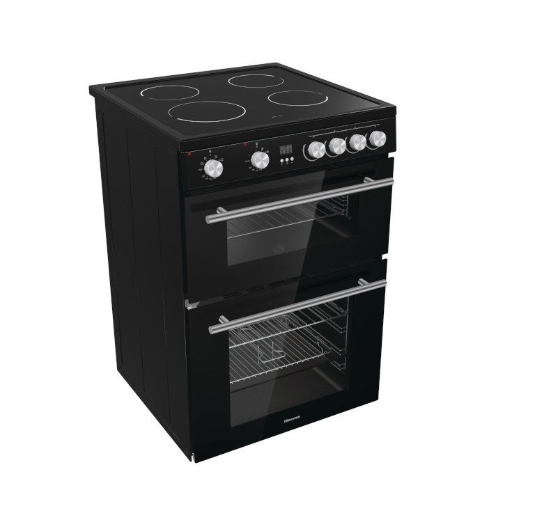Hisense HDE3211BBUK Ceramic Electric Cooker with Double Oven – Black - Image 3 Hisense HDE3211BBUK Ceramic Electric Cooker with Double Oven – Black - Image 3