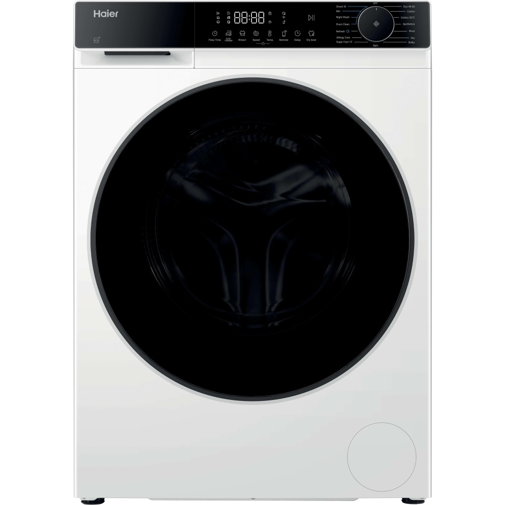 Haier HWD90BP14357TUUK 9kg/5kg, 1400 Spin Washer Dryer – White Haier HWD90BP14357TUUK 9kg/5kg, 1400 Spin Washer Dryer – White