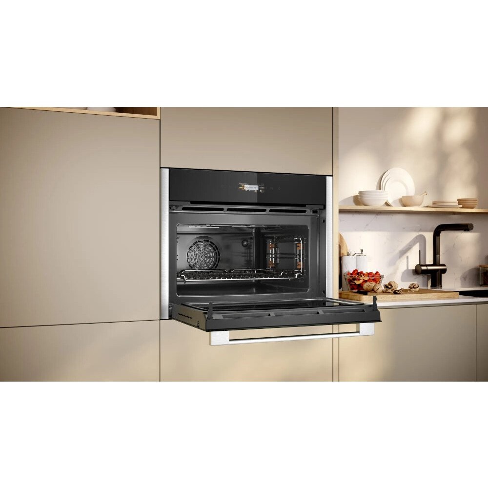 Neff C24MR21N0B N70 Compact Oven with Microwave Function - Stainless Steel - Image 3