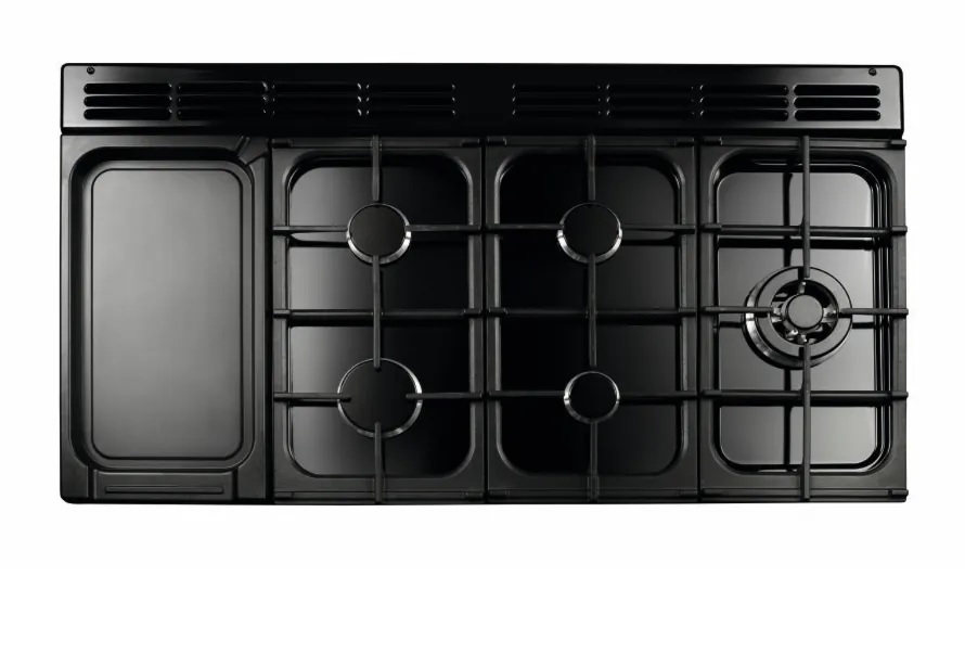 Rangemaster NEXB110DFPSLT/CM1 110cm wide Dual Fuel Range Cooker with Gas Hob – Slate - Image 3