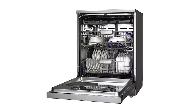 LG D1454TFA 14‑place TrueSteam™ freestanding Dishwasher - Stainless Steel - Image 2 LG D1454TFA 14‑place TrueSteam™ freestanding Dishwasher - Stainless Steel - Image 2