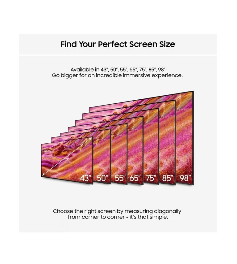 Samsung QE43QN90FATXXU 43" 4K Neo QLED 4K Glare Free Smart TV - Image 5 Samsung QE43QN90FATXXU 43" 4K Neo QLED 4K Glare Free Smart TV - Image 5