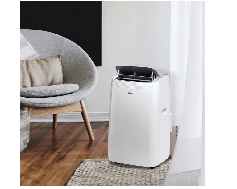 Igenix IGAC03012W 4-in-1 Portable Air Conditioner, Cooling, Heating & Dehumidifier, 12000 BTU - Image 2