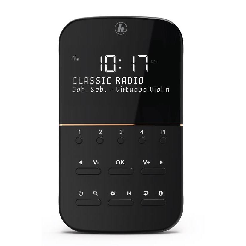 Hama PDR20 Portable DAB Radio in Black