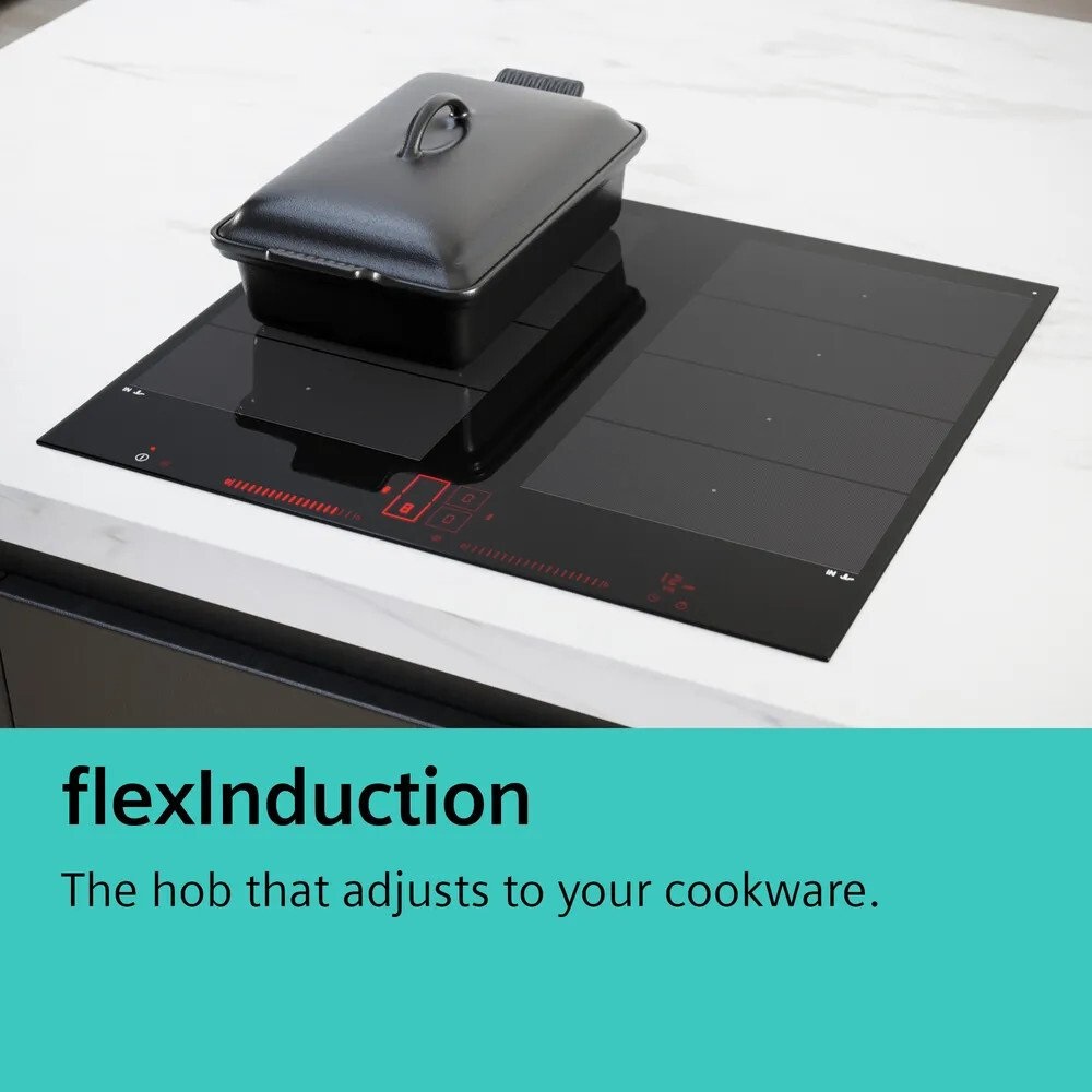 Siemens EX851HVC1E iQ700 80cm Induction Hob - Black - Image 3 Siemens EX851HVC1E iQ700 80cm Induction Hob - Black - Image 3