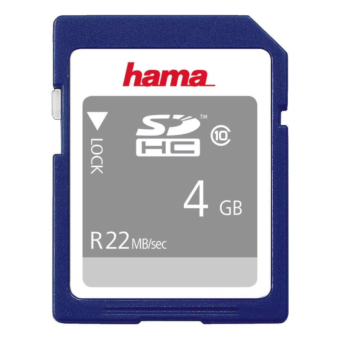 Hama 4GB SDHC Class 10 SD Card