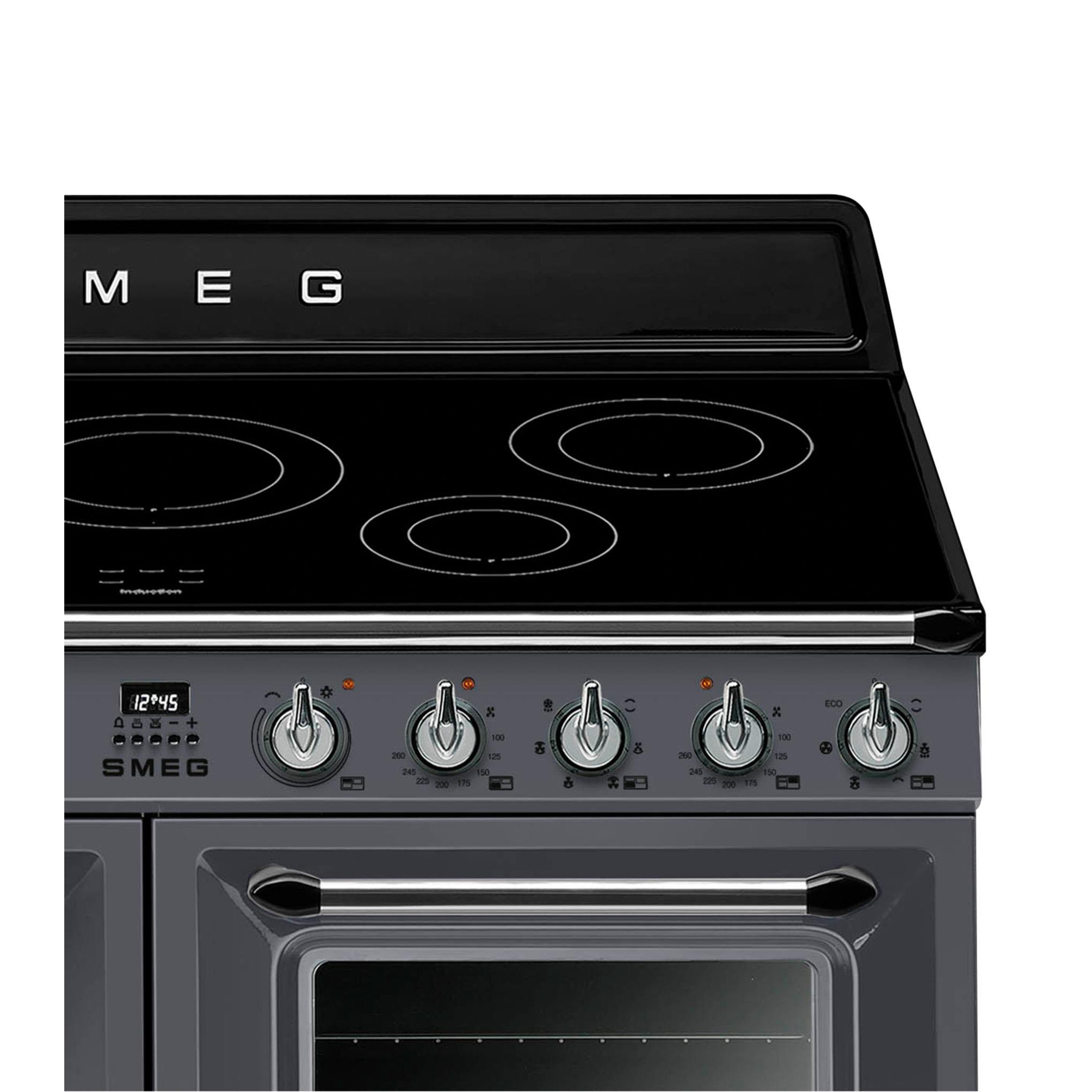 Smeg Victoria TR4110IGR 110cm Induction Range Cooker in slate grey - Image 3