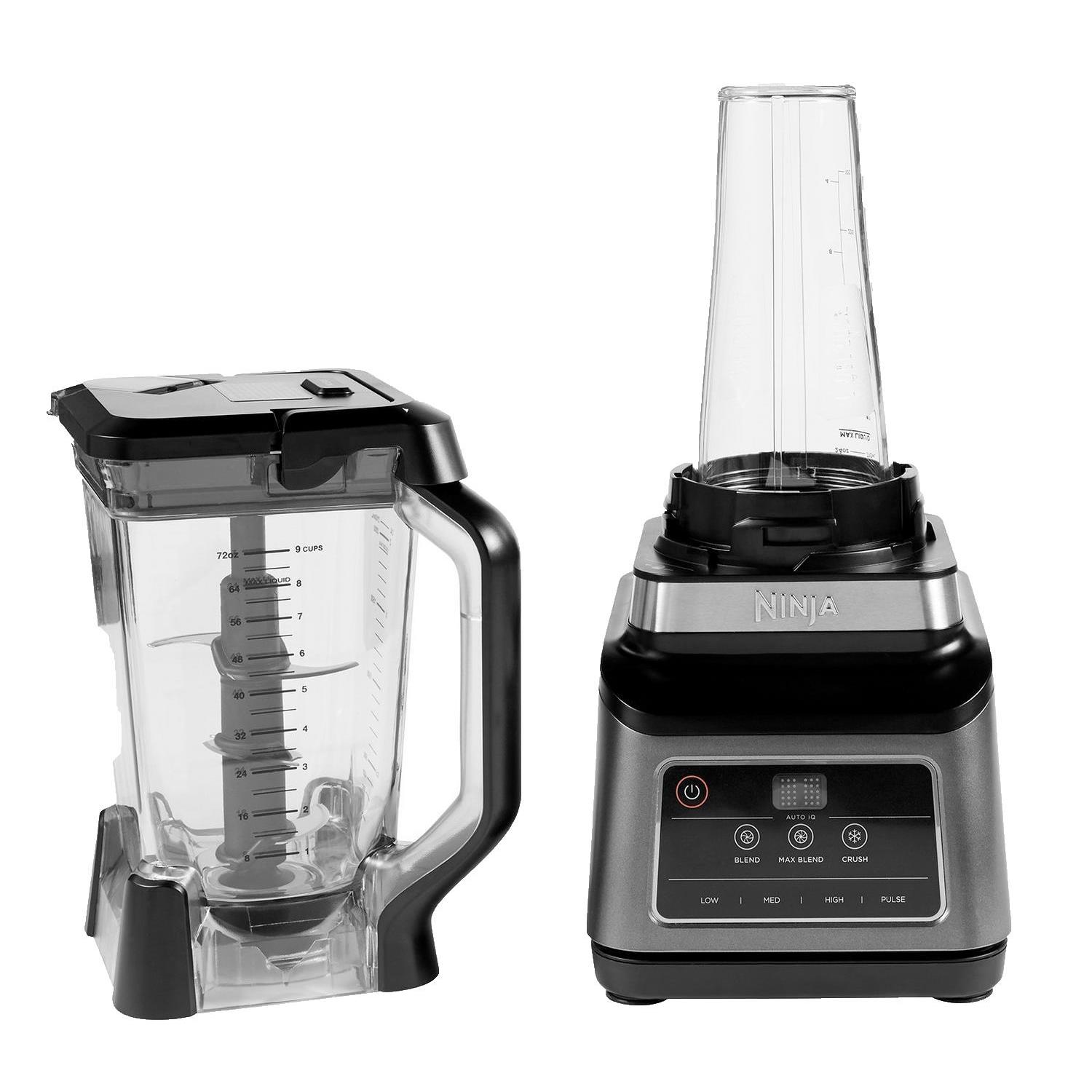 Ninja BN750UK 2 in 1 Blender in Black and Sliver