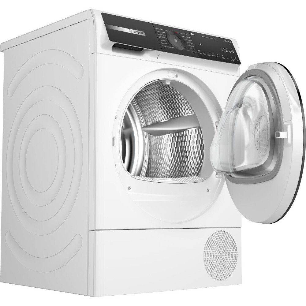 Bosch WQH246D9GB Series 6 Heat Pump Tumble Dryer, 9kg, White, A+++ Rated - Image 2 Bosch WQH246D9GB Series 6 Heat Pump Tumble Dryer, 9kg, White, A+++ Rated - Image 2