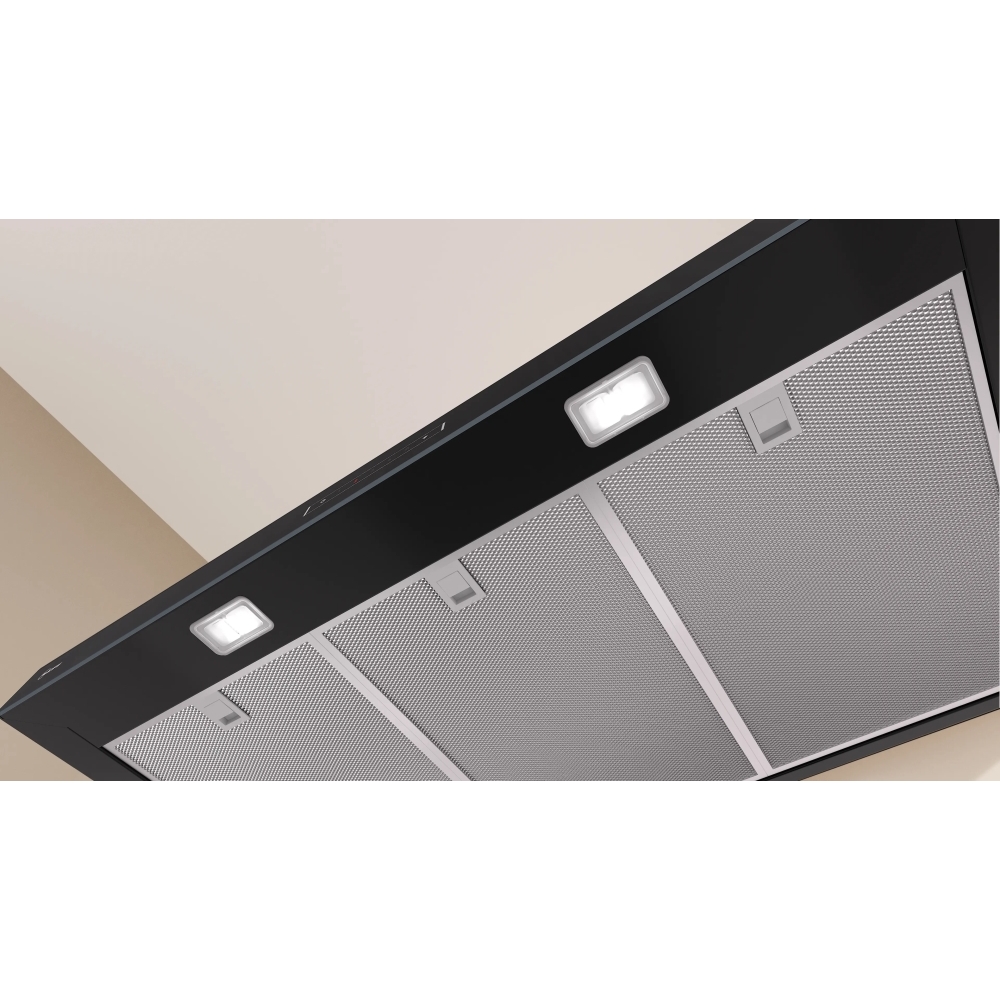 Neff D97BDN2S0B N70 90cm Chimney Cooker Hood, Black, A++ Rated - Image 3 Neff D97BDN2S0B N70 90cm Chimney Cooker Hood, Black, A++ Rated - Image 3