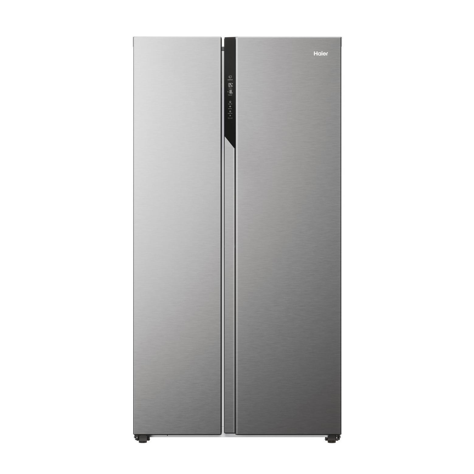Haier HSR5918DNMP 90.5cm Total No Frost Fridge Freezer in stainless steel Haier HSR5918DNMP 90.5cm Total No Frost Fridge Freezer in stainless steel