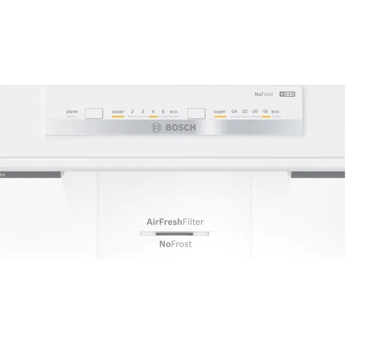 Bosch KGN86VIEAG Total No Frost Fridge Freezer, 70/30 - Stainless Steel - Image 3
