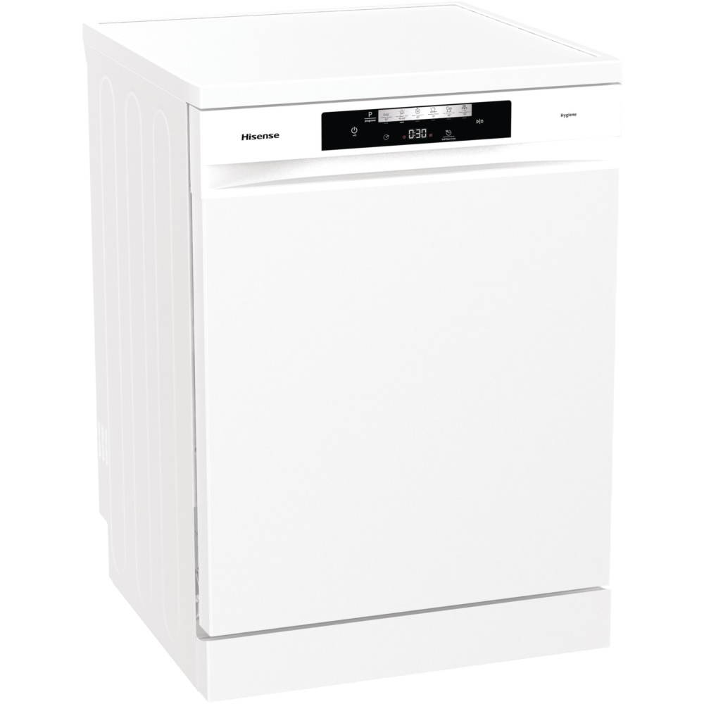 Hisense HS642D90WUK Dishwasher, 14 Place Settings - White