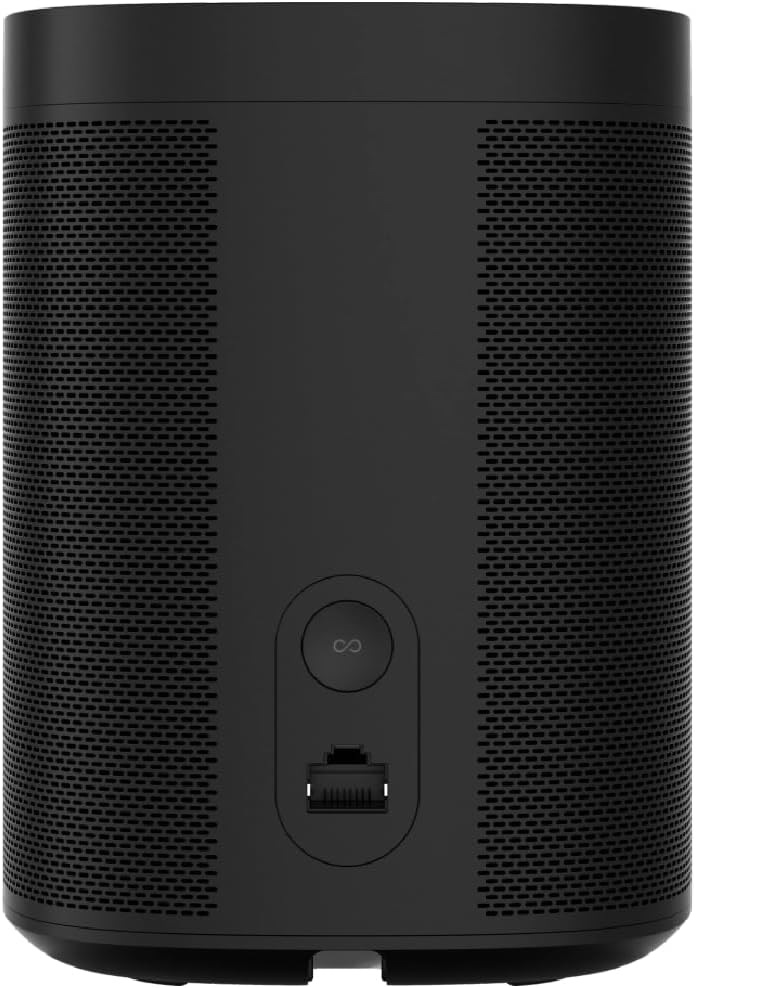 Sonos One SL Wireless Multiroom Smart Speaker with Airplay 2 in Black - Image 3 Sonos One SL Wireless Multiroom Smart Speaker with Airplay 2 in Black - Image 3