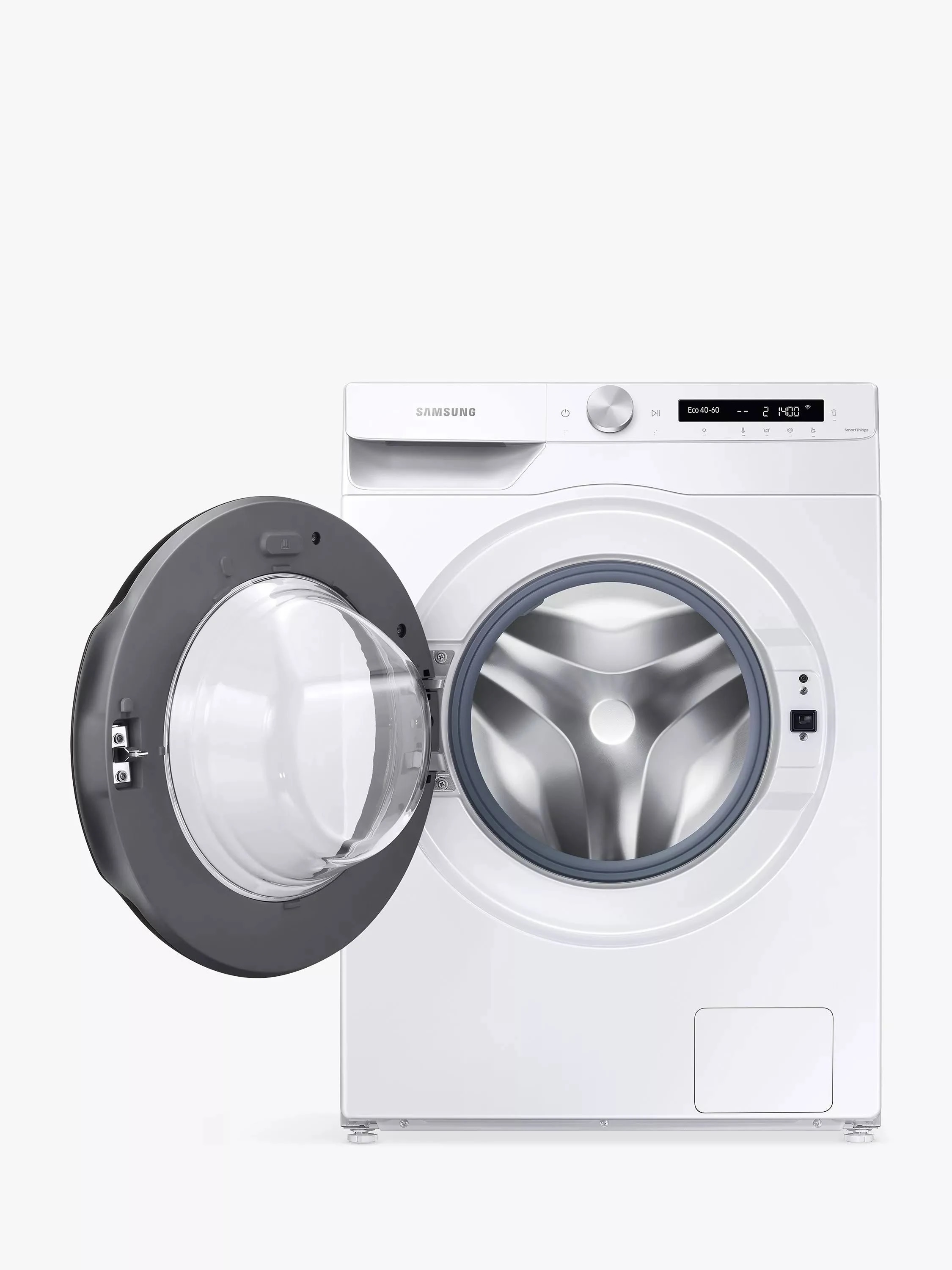 Samsung WD12T504DBW 12kg/8kg Washer Dryer in white - Image 2
