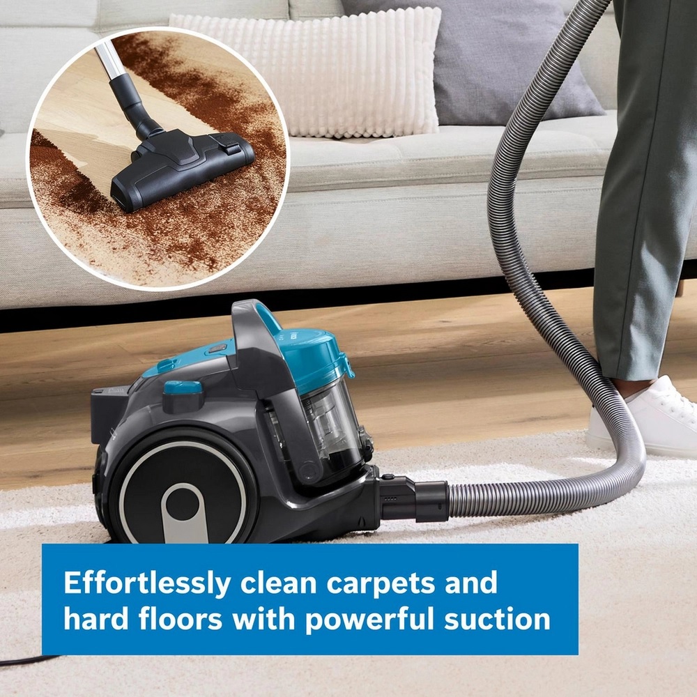Bosch BGS05BU2GB Series 3 Cylinder Vacuum – Turquoise - Image 5