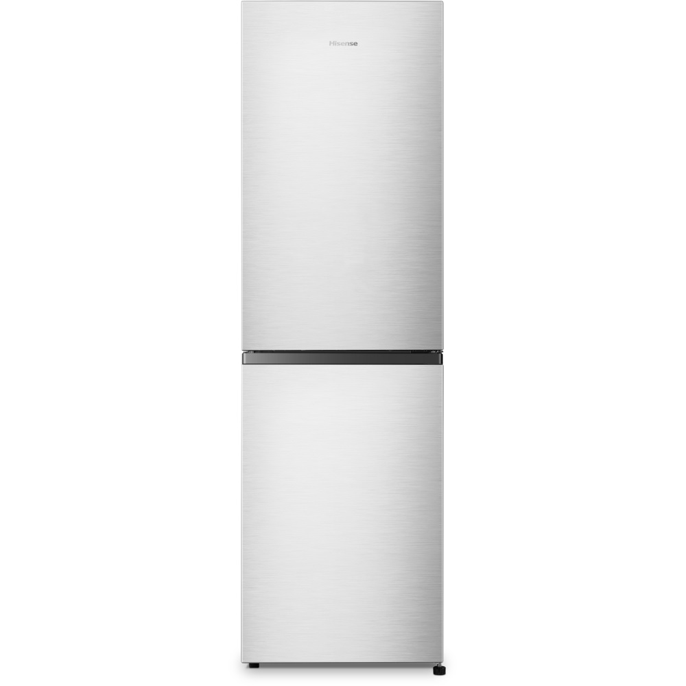 Hisense RB327N4BCE Total No Frost Fridge Freezer, 50/50 - Stainless Steel