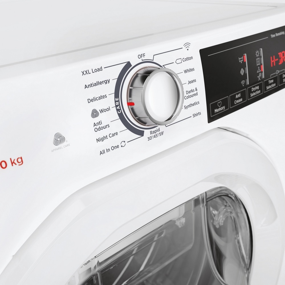 Hoover HREC10TE-80 10kg Condenser Tumble Dryer - White - Image 3