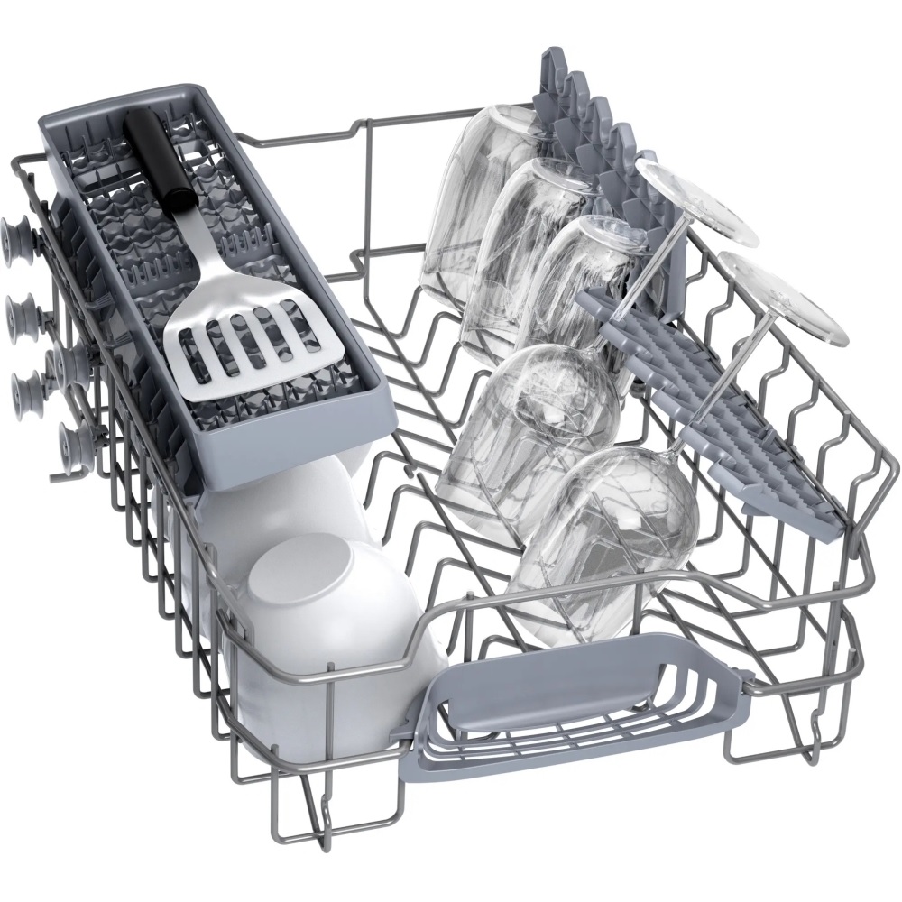 Bosch SPV2HKX02G Series 2 Fully Integrated Slimline Dishwasher, 10 Place Settings - Image 3 Bosch SPV2HKX02G Series 2 Fully Integrated Slimline Dishwasher, 10 Place Settings - Image 3