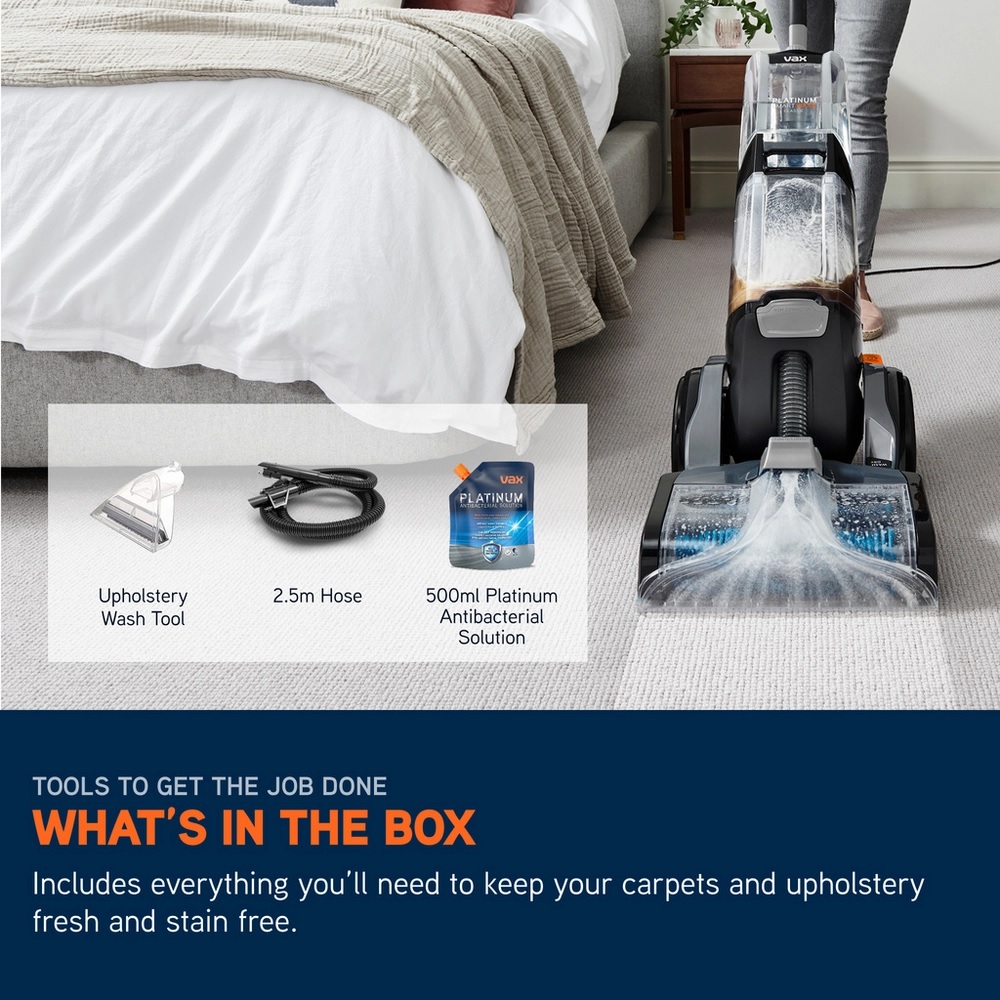 VAX CDCW-SWXC Platinum SmartWash Classic - Silver & Blue - Image 8