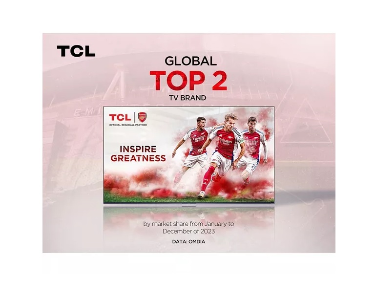 TCL 75C855K 75" 4K HDR QLED Android TV in brushed titanium - Image 2 TCL 75C855K 75" 4K HDR QLED Android TV in brushed titanium - Image 2