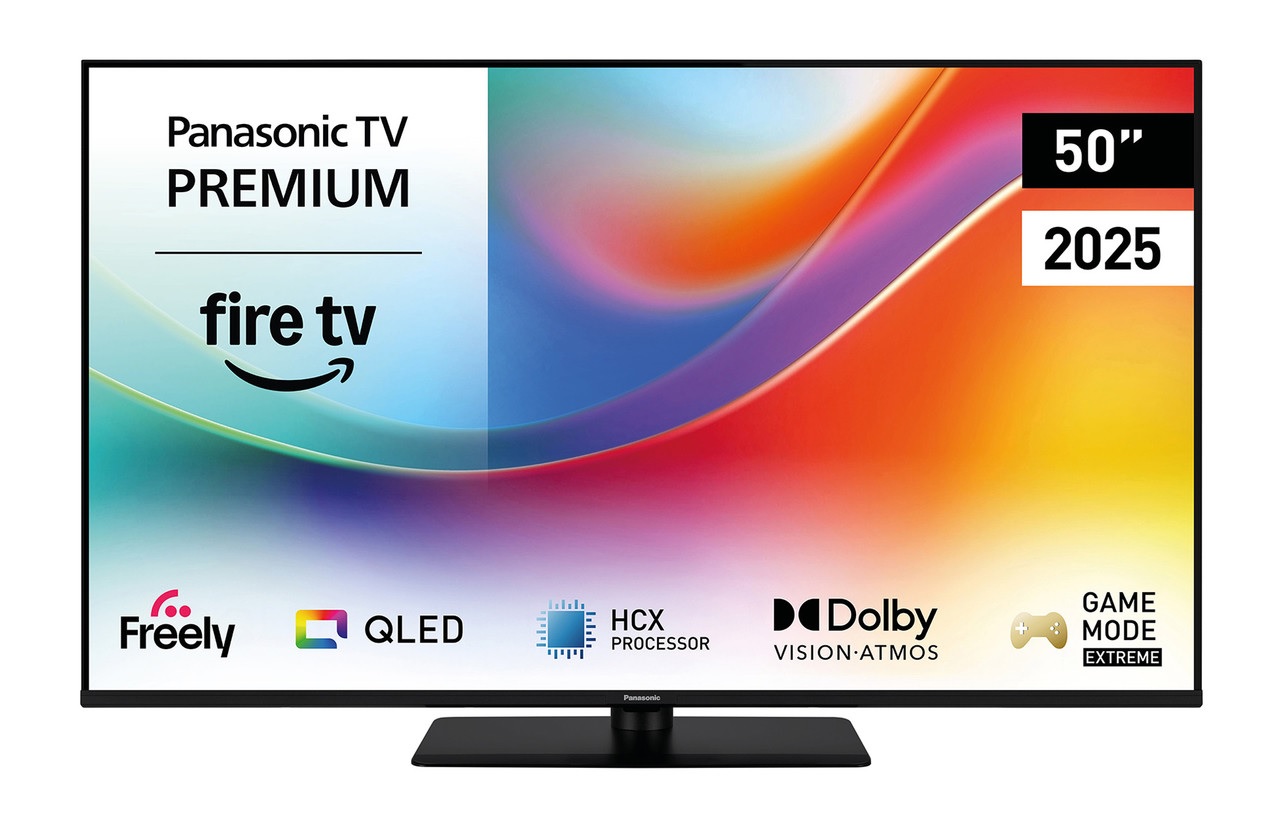 Panasonic TV-50W85BEY 50” QLED HDR 4K Ultra HD Smart Fire TV Panasonic TV-50W85BEY 50” QLED HDR 4K Ultra HD Smart Fire TV