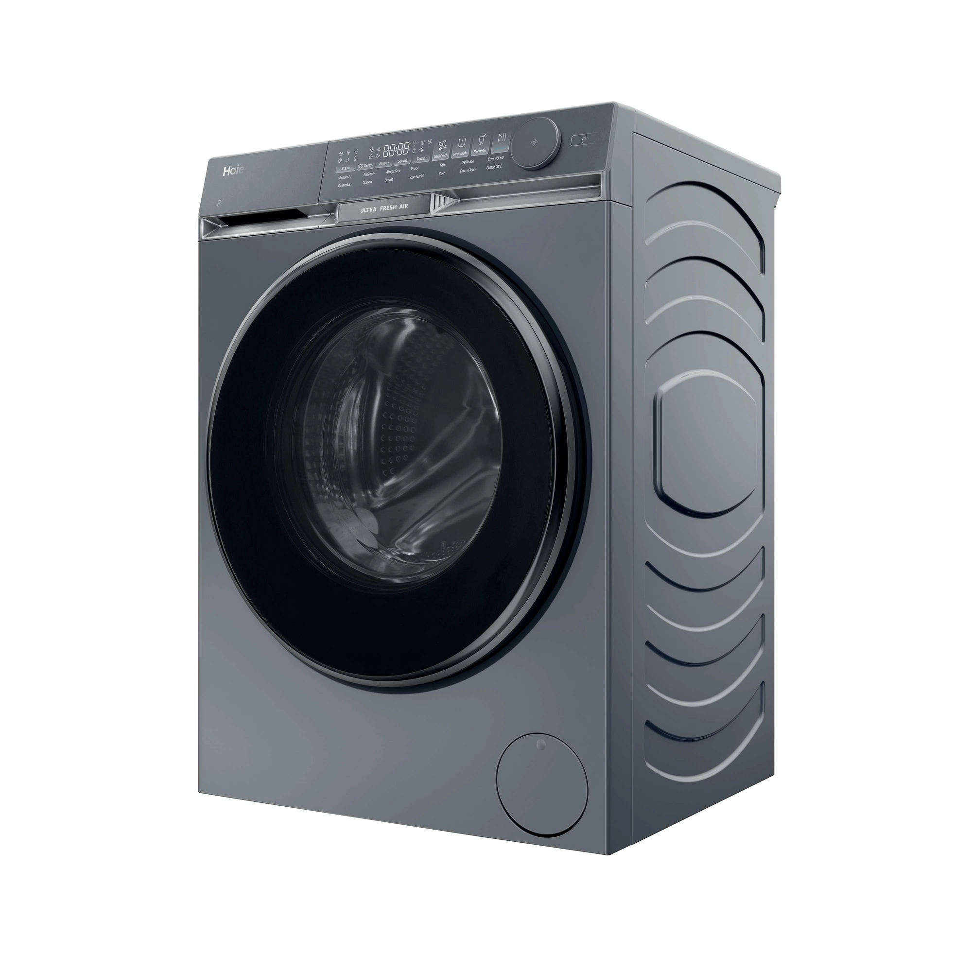 Haier HW100-B14387GUUK 10kg, 1400 Spin Washing Machine - Graphite - Image 2 Haier HW100-B14387GUUK 10kg, 1400 Spin Washing Machine - Graphite - Image 2
